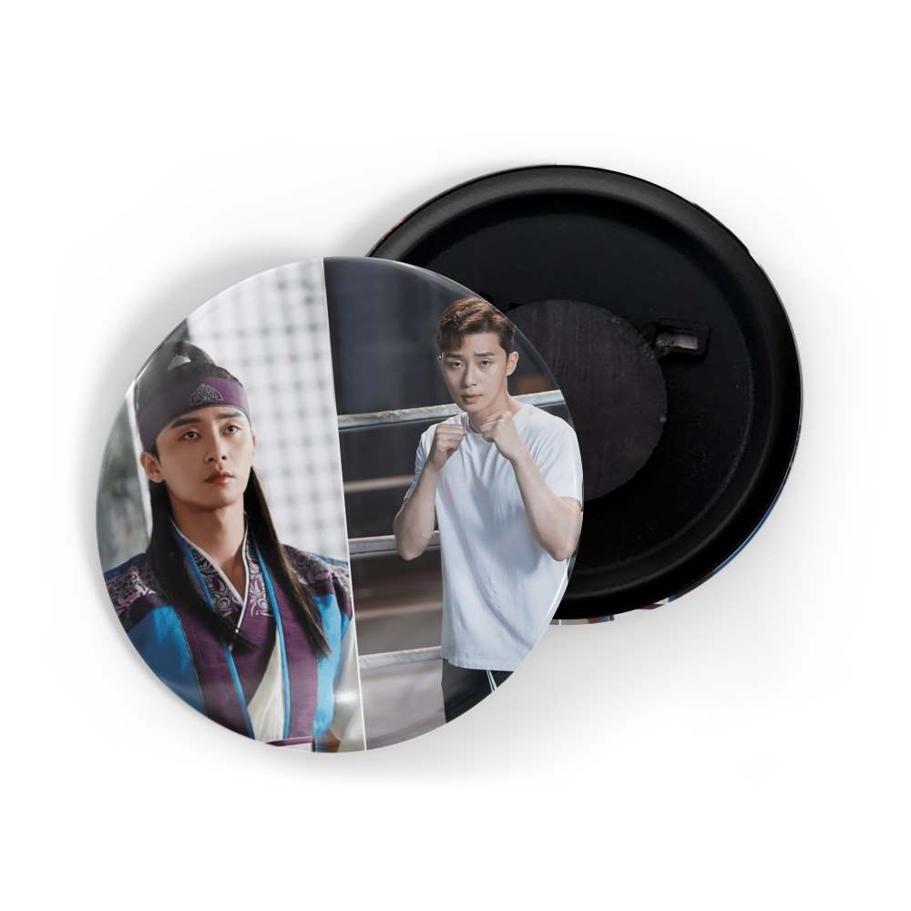 dhcrafts Fridge Magnet K-Drama Korean Actor Multicolour Park Seo-joon D3 Glossy Finish Design Pack of 1